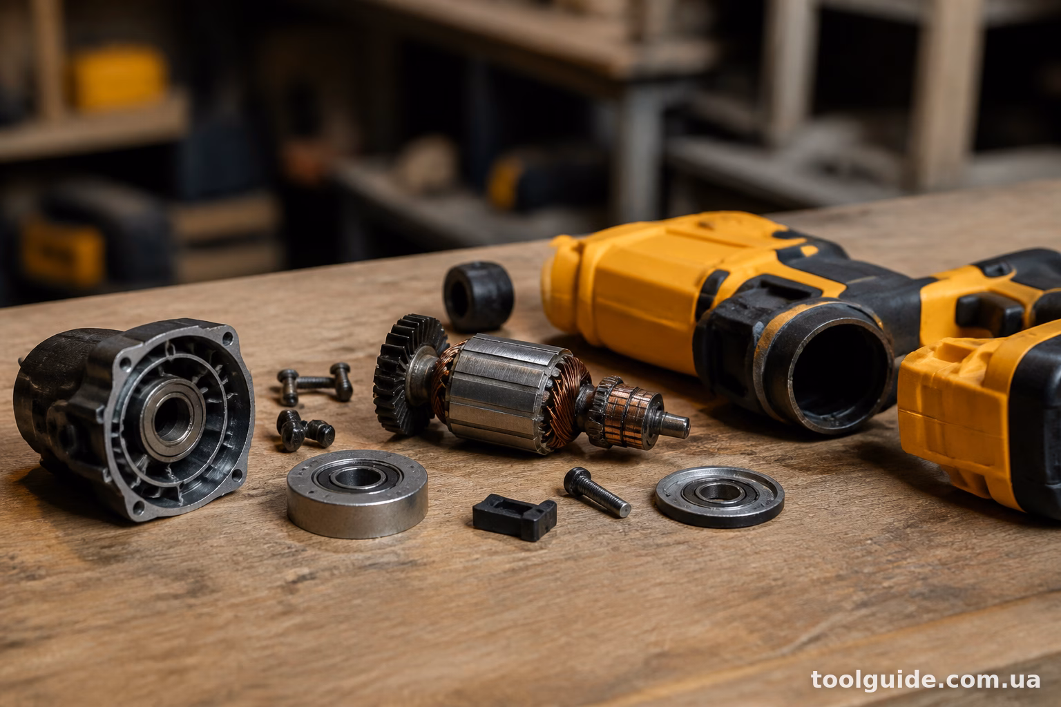 Де купити оригінальні запчастини для інструментів DeWalt в Україні