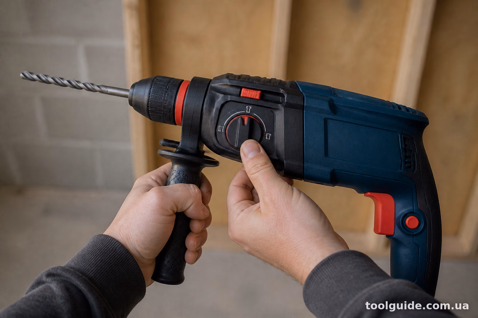Як налаштувати ударний режим на дрилі Bosch