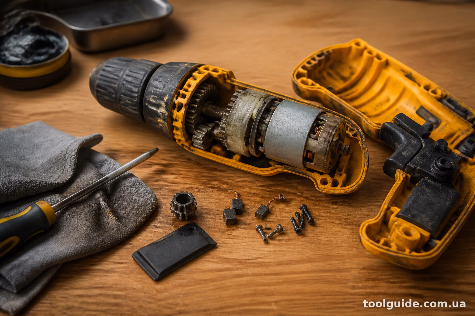 Як почистити та змастити дриль Stanley самостійно