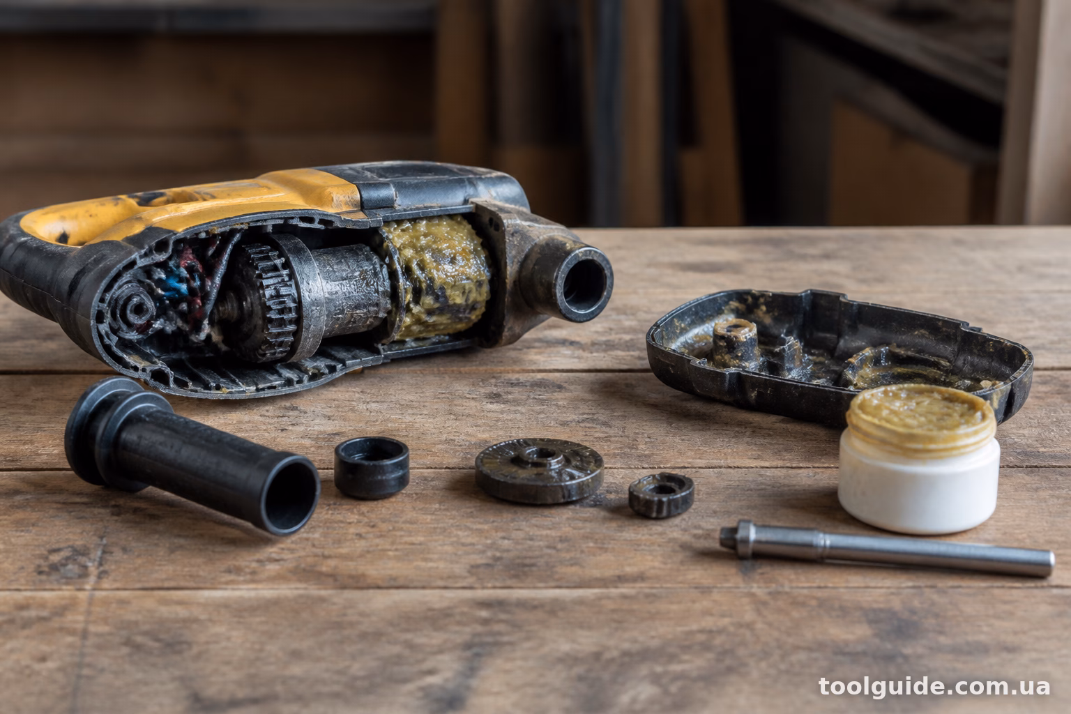 Як почистити та змастити перфоратор DeWalt своїми руками