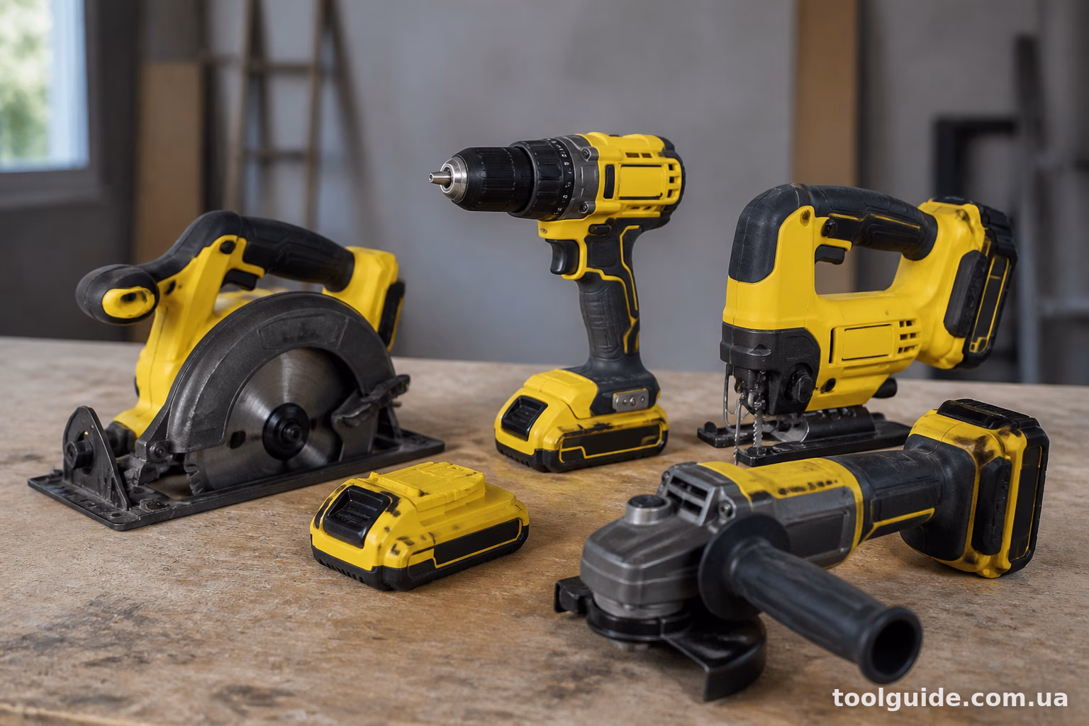 Stanley 18V — які інструменти працюють від однієї батареї